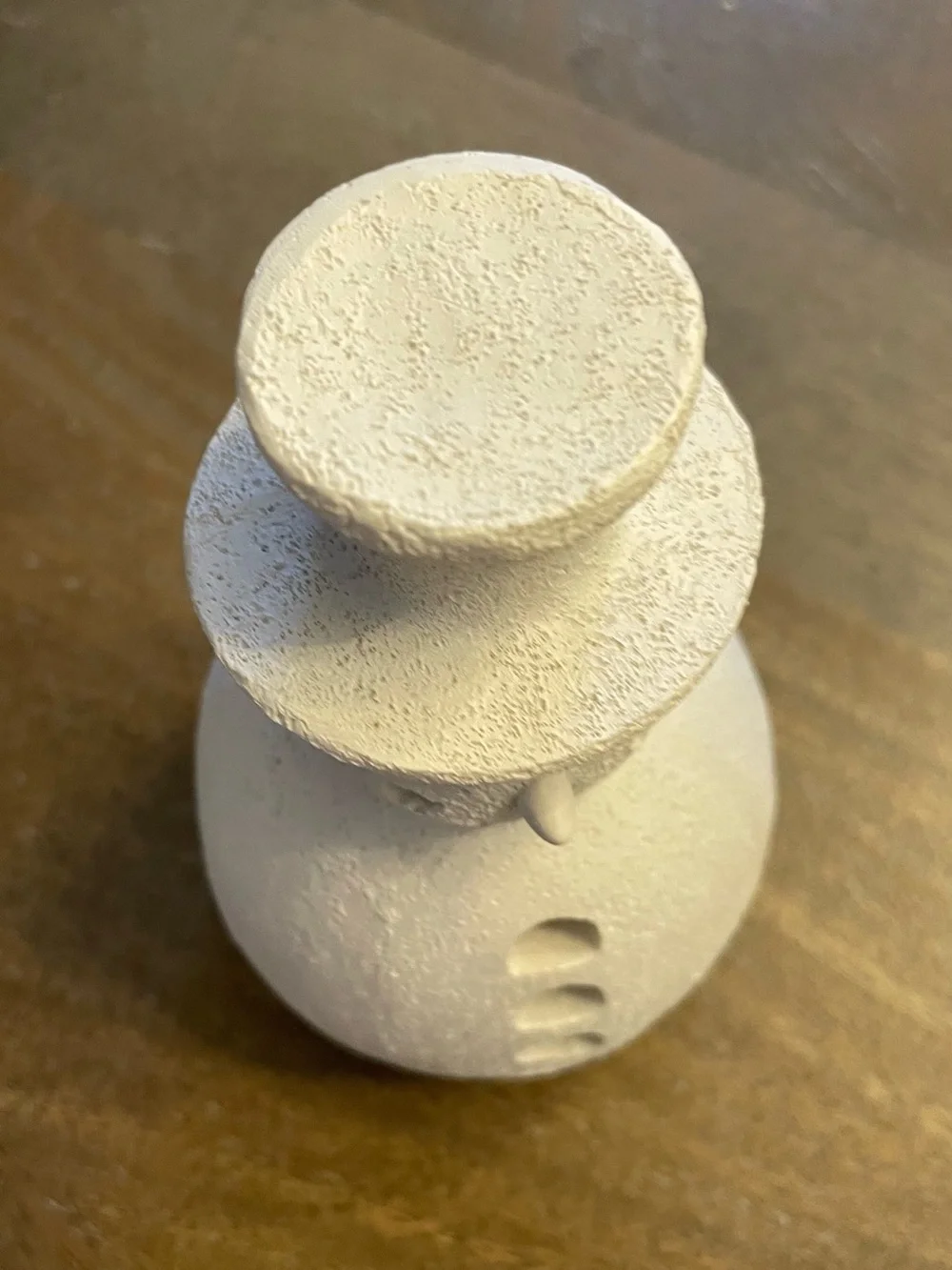 Holiday popular viral Snowman - Whitish grey  Almost 6 inches